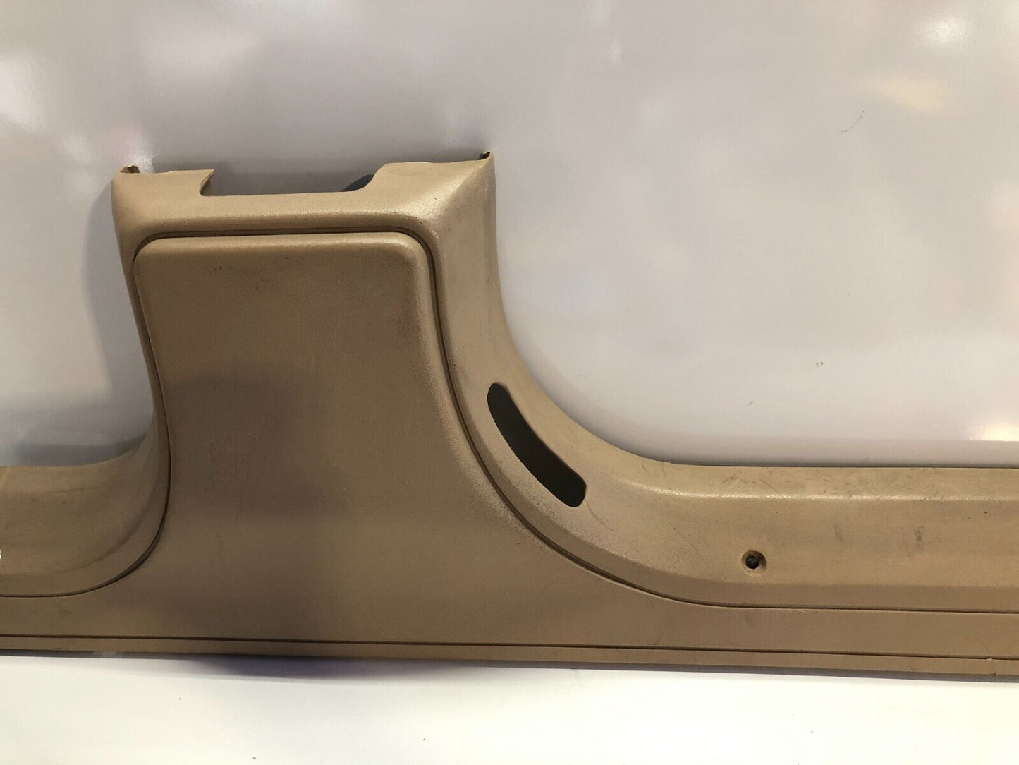 84-96 Jeep Cherokee XJ LH Door Sill Lower Trim Camel Tan Passenger Entry OEM