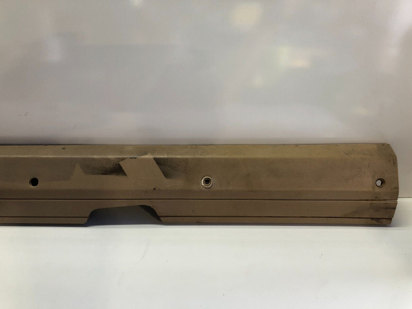 84-96 Jeep Cherokee XJ LH Door Sill Lower Trim Camel Tan Passenger Entry OEM