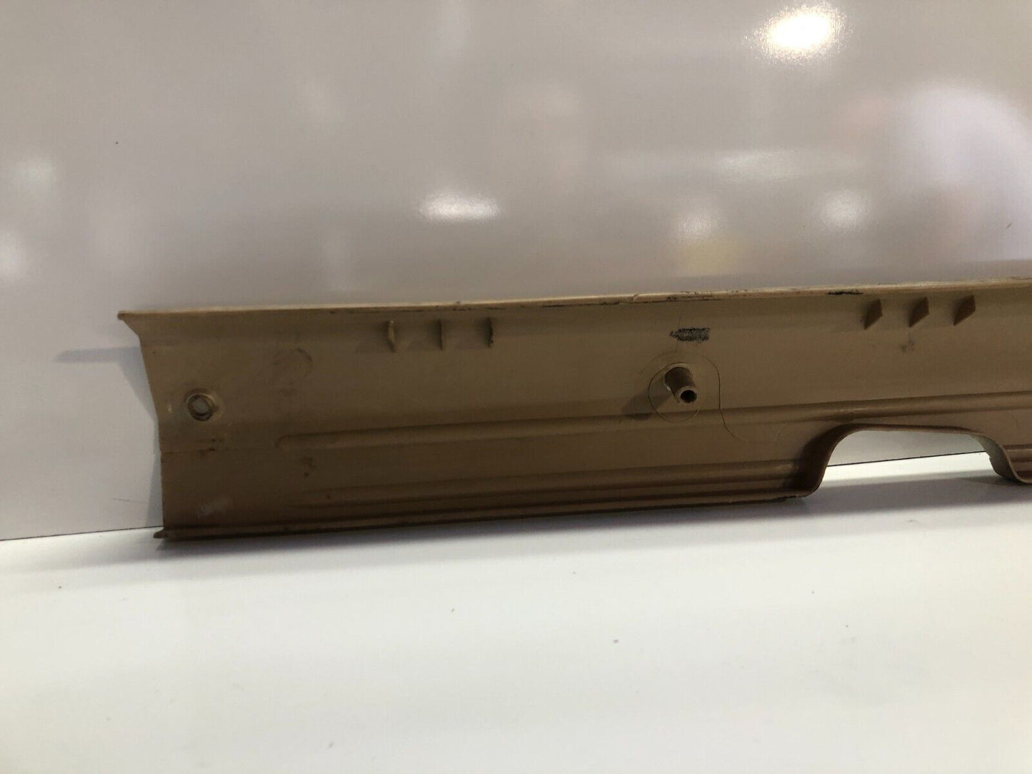 84-96 Jeep Cherokee XJ LH Door Sill Lower Trim Camel Tan Passenger Entry OEM