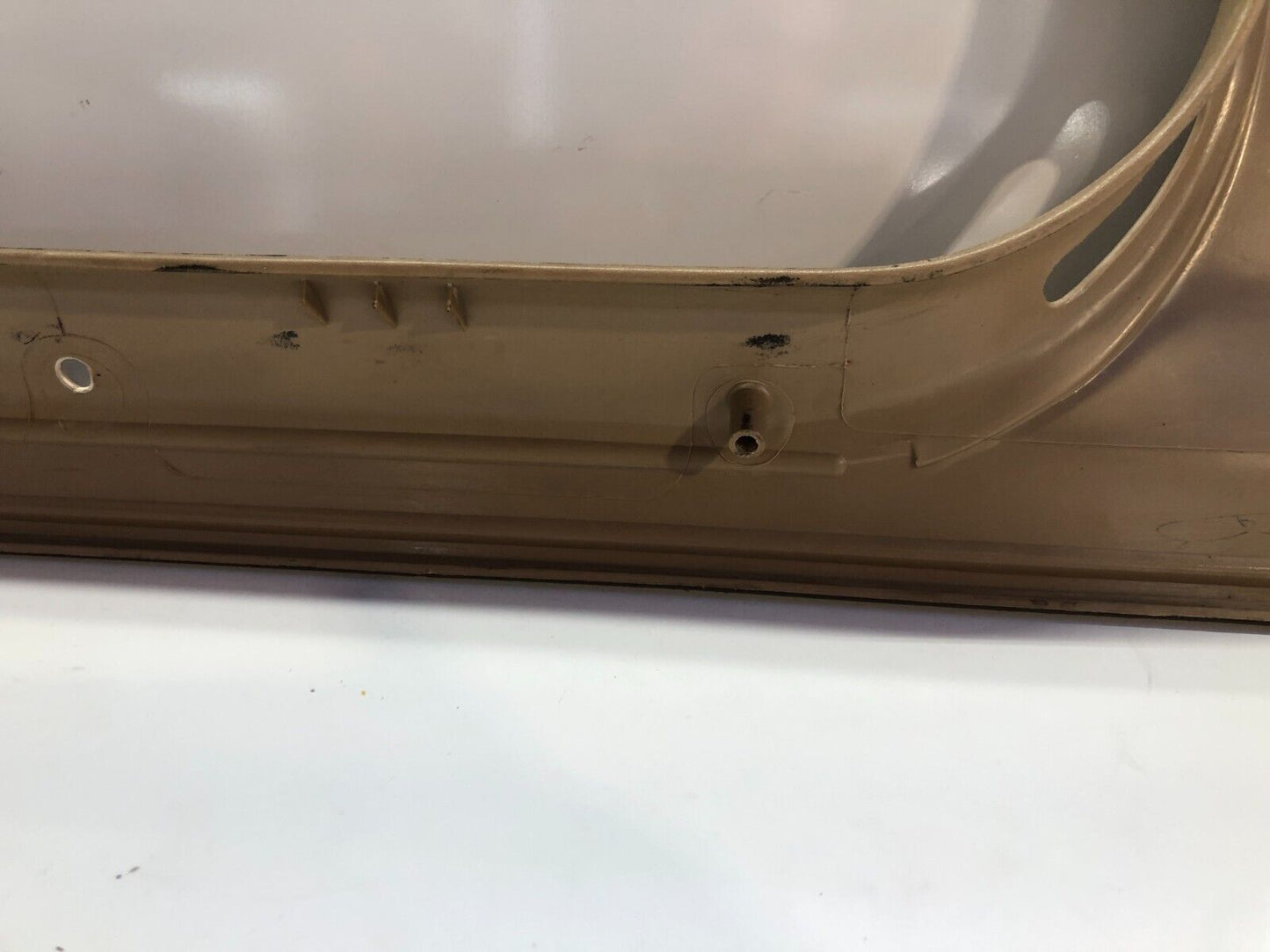 84-96 Jeep Cherokee XJ LH Door Sill Lower Trim Camel Tan Passenger Entry OEM