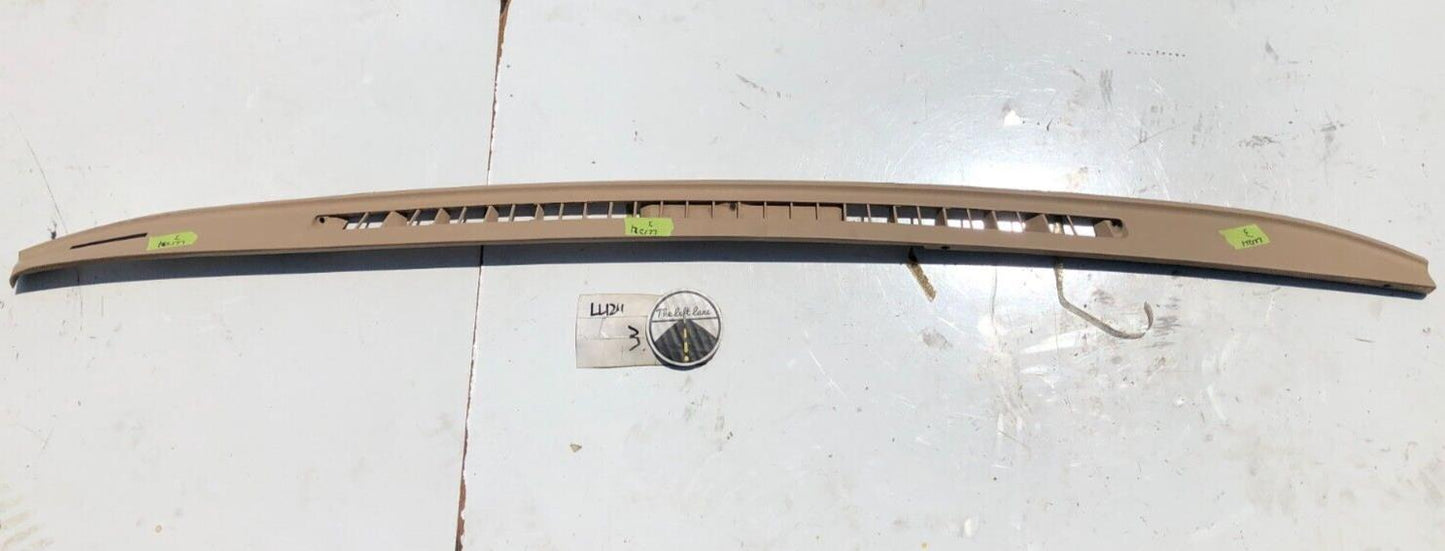 1984-1996 Jeep Cherokee & Comanche Dash Cowl Vent Trim Beige OEM 8955001038