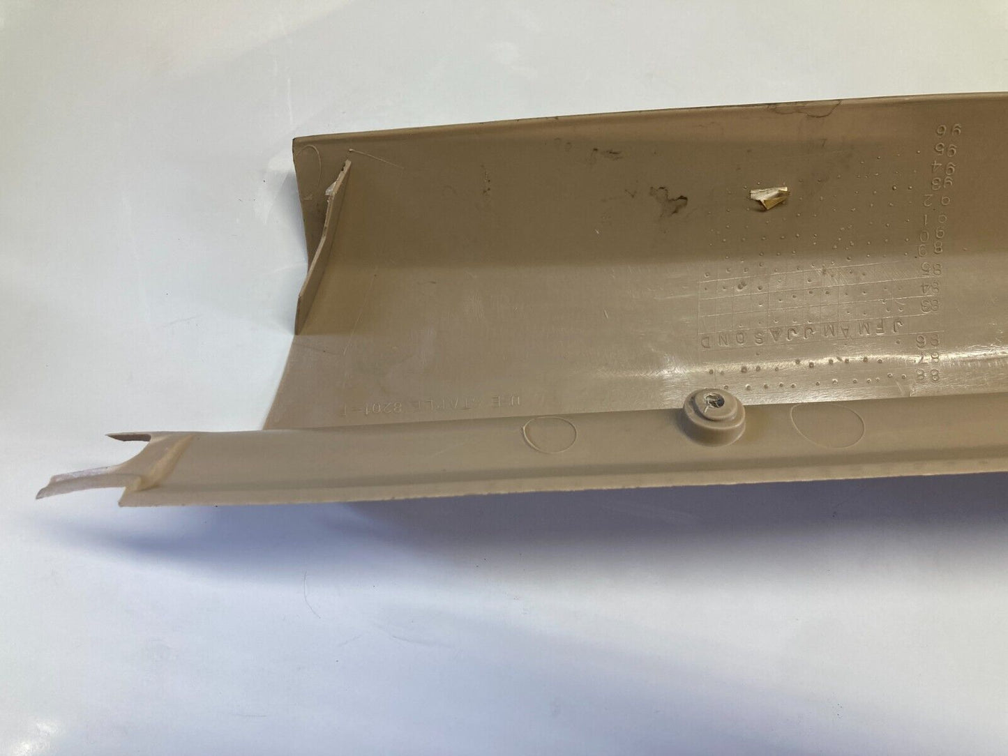 84-96 Jeep Cherokee XJ Rear D Pillar Cargo Trim Set Tan Back Corner
