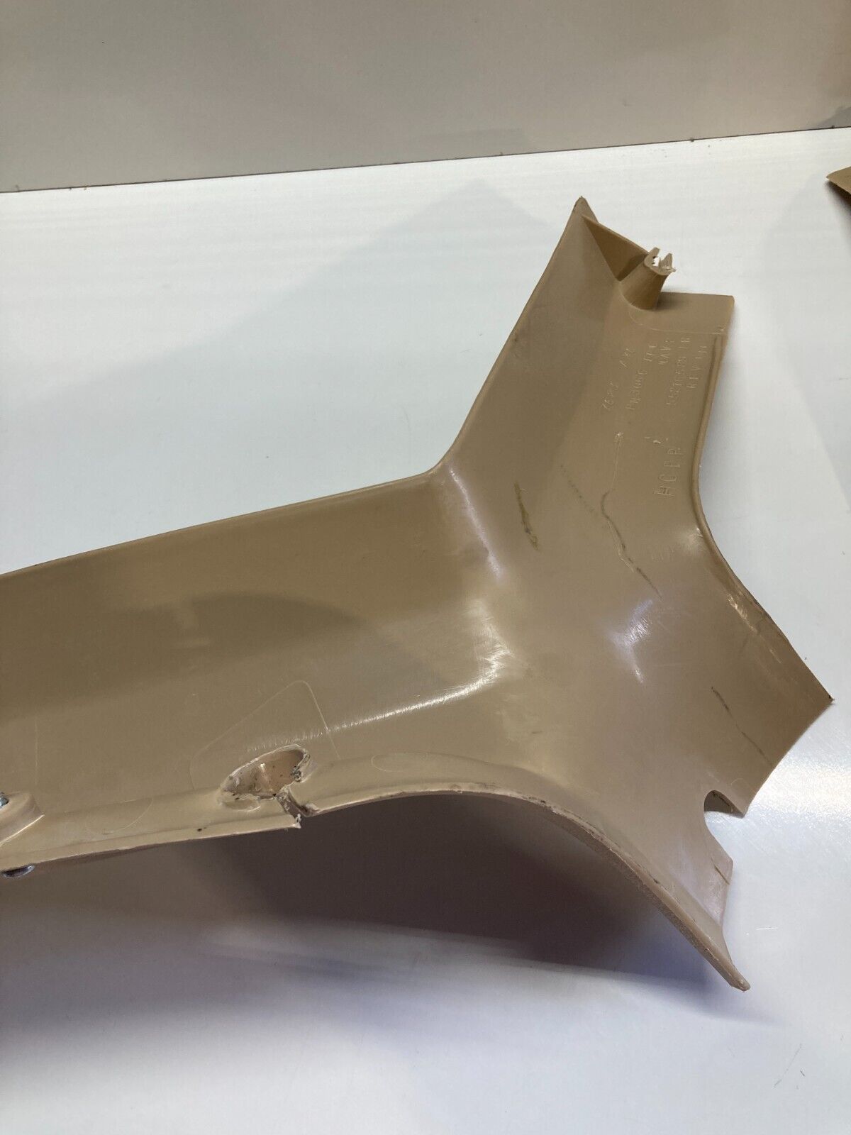 84-96 Jeep Cherokee XJ Rear D Pillar Cargo Trim Set Tan Back Corner