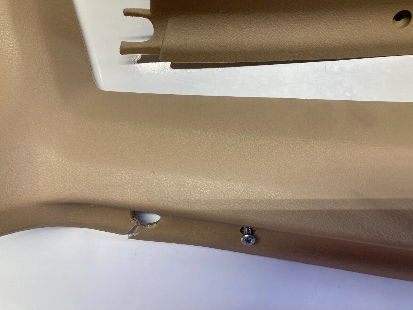 84-96 Jeep Cherokee XJ Rear D Pillar Cargo Trim Set Tan Back Corner