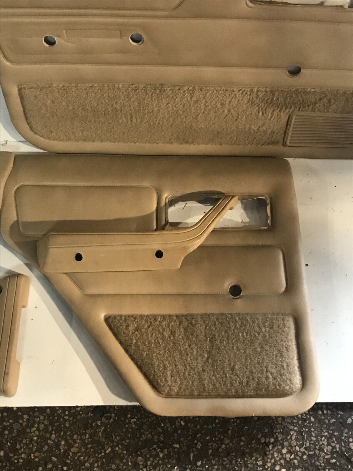 Jeep Cherokee XJ 84-96 Tan Interior Door Panel Front Rear Right Left Manual OEM