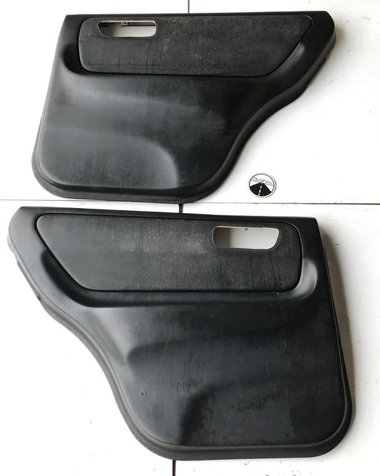 94 - 01 Acura Integra SEDAN Rear Door Card Panels Set LH RH RIGHT LEFT BLACK OEM