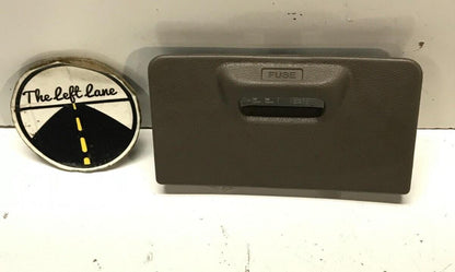94 01 Acura Integra Brown Interior Fuse Box Cover Lid Panel Diagram Relay DC DC2
