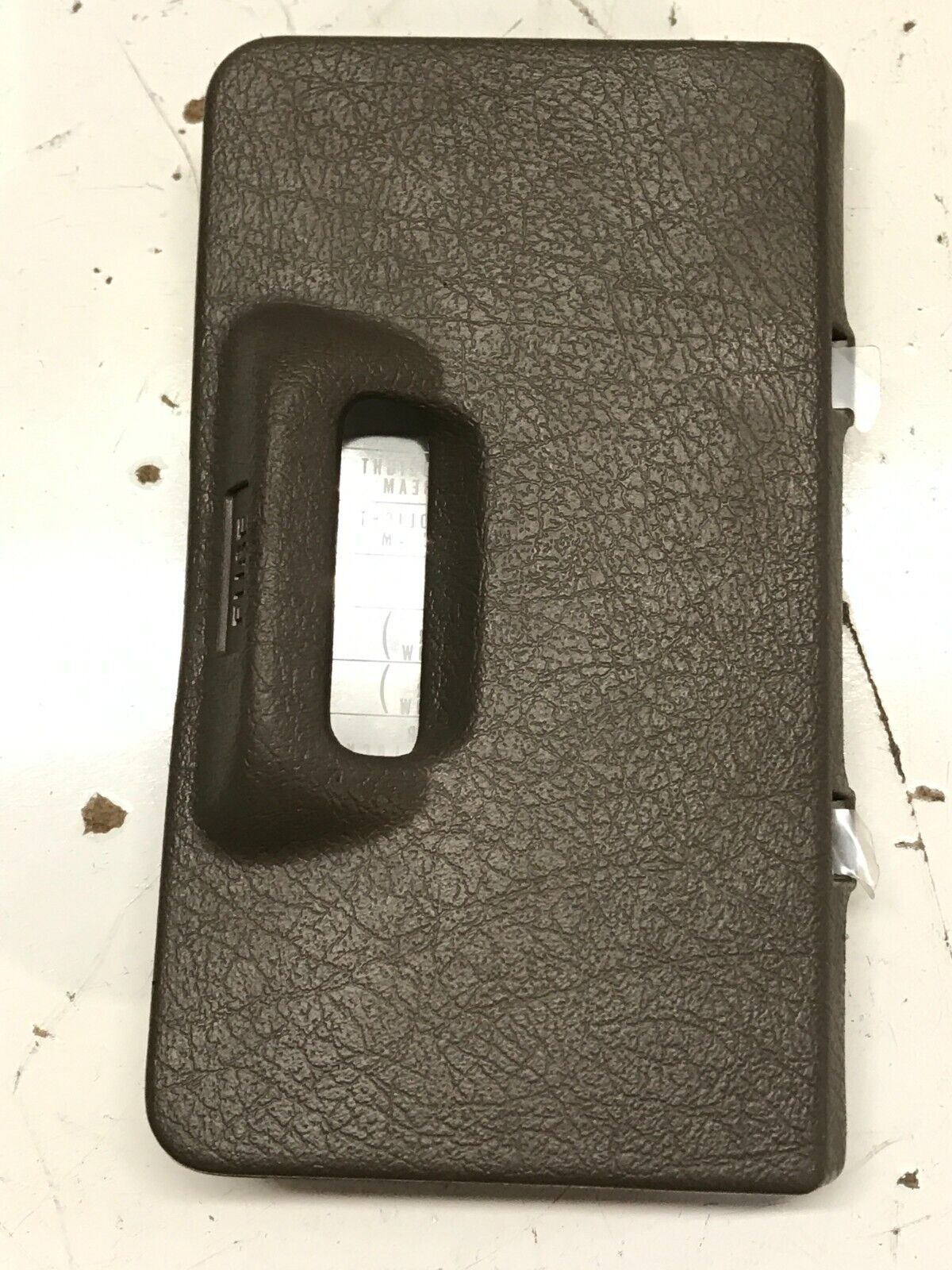 94 01 Acura Integra Brown Interior Fuse Box Cover Lid Panel Diagram Relay DC DC2