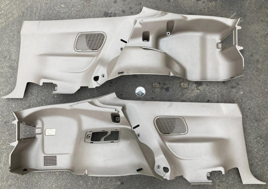 94-01 ACURA INTEGRA 2 DOOR LEFT & RIGHT REAR 1/4 QUARTER PANEL TRIM TAN