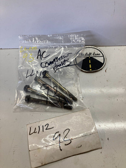 94 - 01 Acura Integra B18 A/C Compressor Bolts Hardware B20
