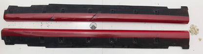 94-01 ACURA INTEGRA 2 DOOR COUPE ONLY - SIDE SKIRT SET LEFT RIGHT SKIRTS RED OEM