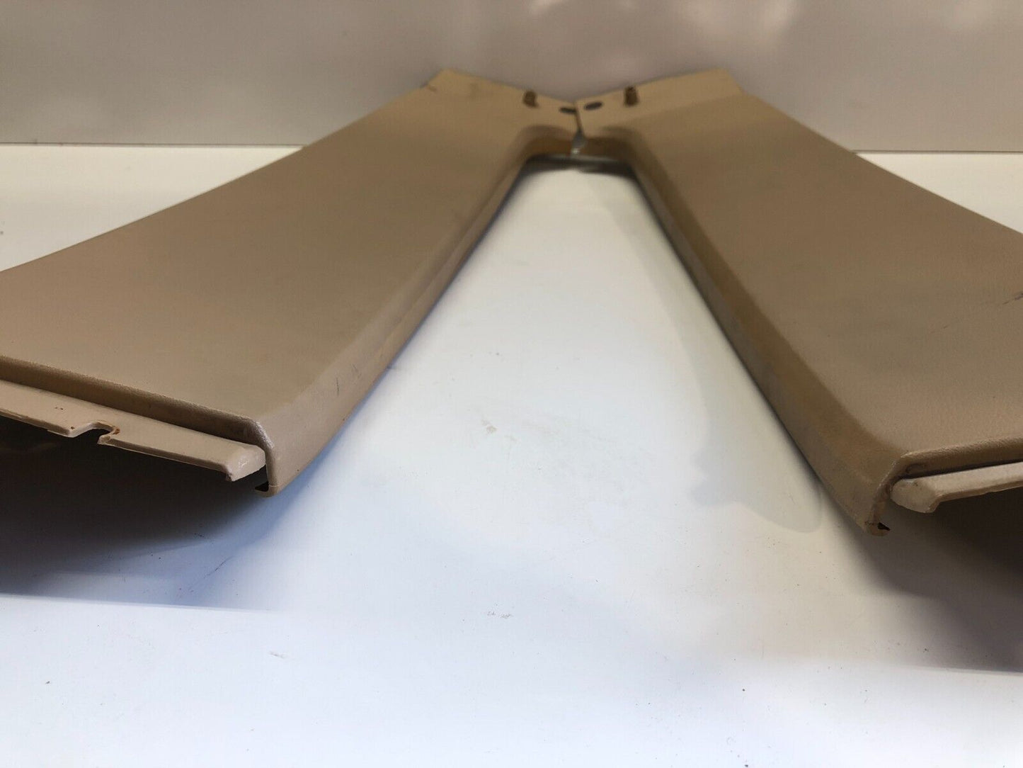 84-96 Jeep Cherokee XJ C Pillar Trim LH RH SET Panel Tan OEM