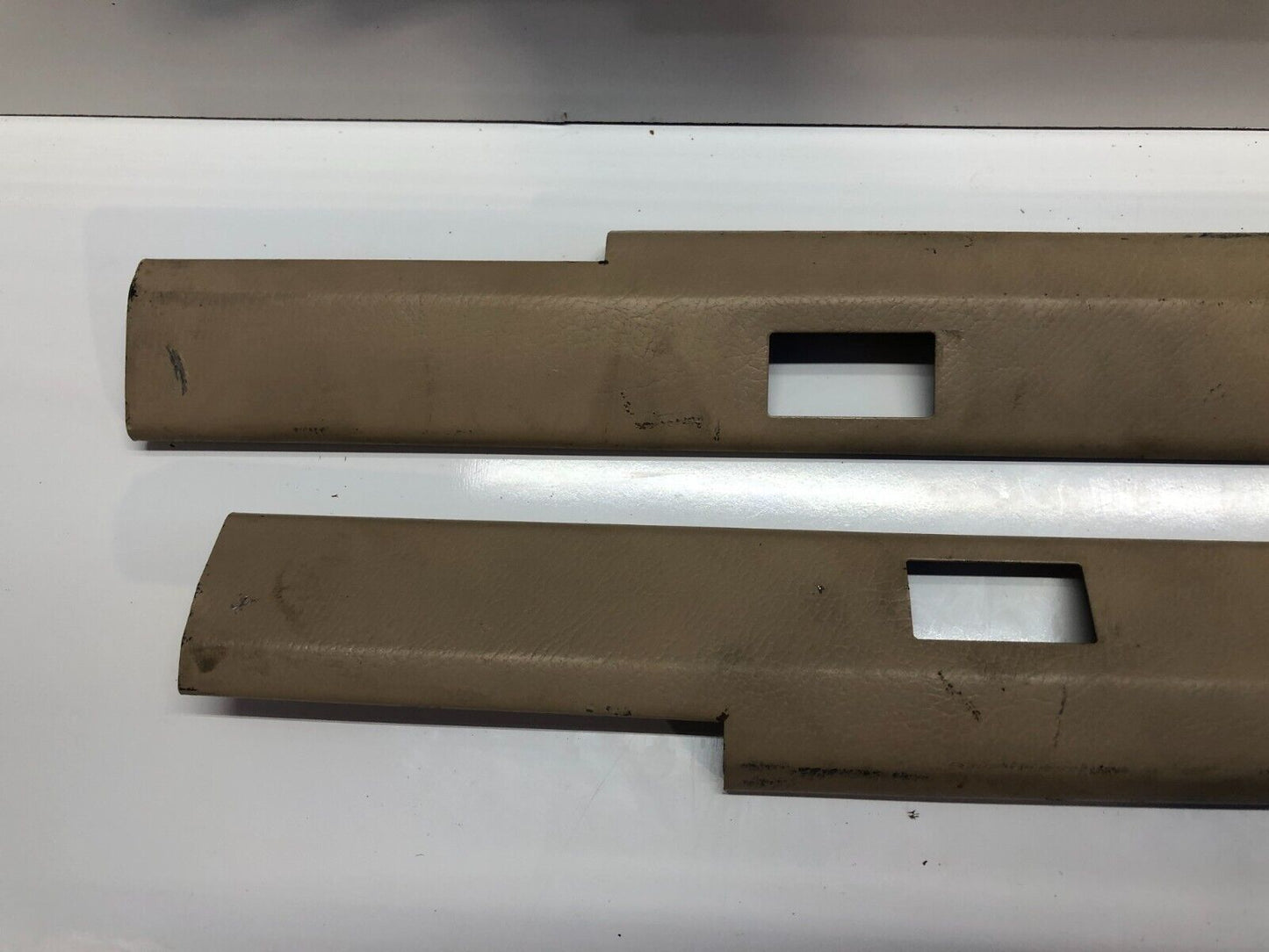 84-96 Jeep Cherokee XJ Upper Head Liner Trim LH RH SET Panel Tan OEM