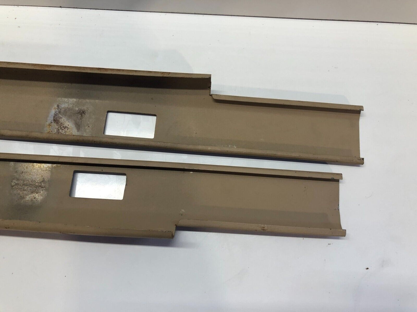 84-96 Jeep Cherokee XJ Upper Head Liner Trim LH RH SET Panel Tan OEM