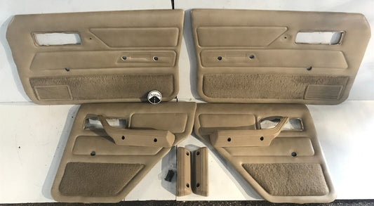 Jeep Cherokee XJ 84-96 Tan Interior Door Panel Front Rear Right Left Manual OEM